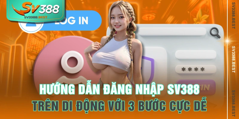 Hướng dẫn đăng nhập SV388 trên di động với 3 bước cực dễ
