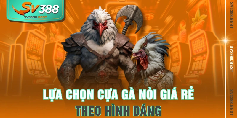 Lựa chọn cựa gà nòi giá rẻ theo hình dáng